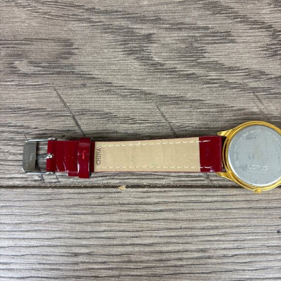 Vintage Lorus Quartz Disney Mickey Mouse Watch V515-6000 A1 Seiko Japan - Picture 7 of 10